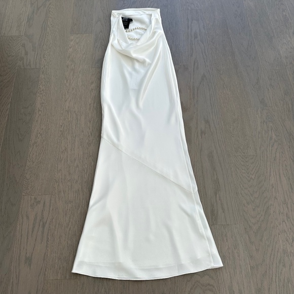 Retrofete White Strapless Maxi Dress - Picture 2 of 16